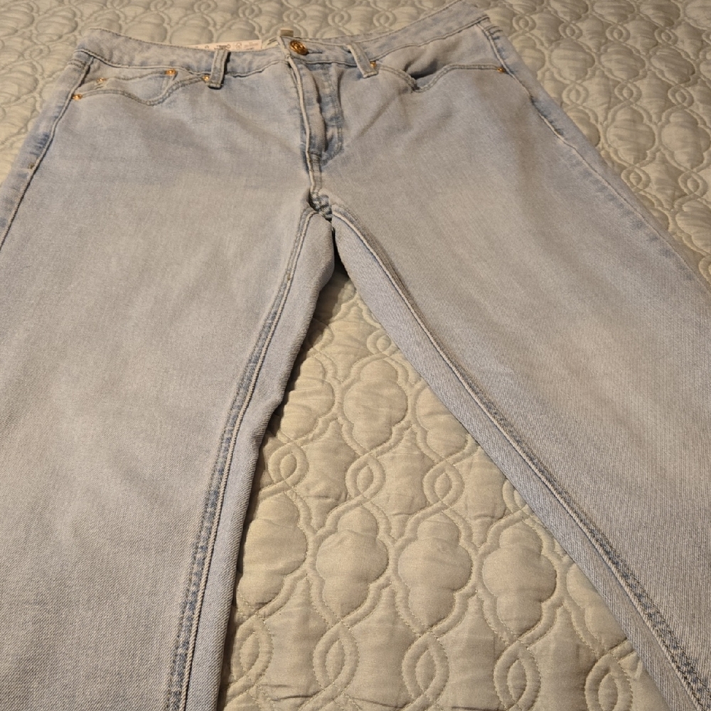 Seven  Light Blue Straight Leg Jeans